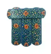 RAJASTHANI WOOD KHARTAL INDIAN DESIGNER HAND PERCUSSION INSTRUMENT KHARTAL 1
