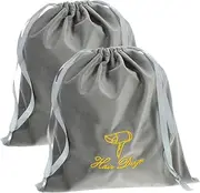 2pcs Hair Dryer Drawstring Bags Travel Hair Dryer Storage Pouch Drawstring Pouch