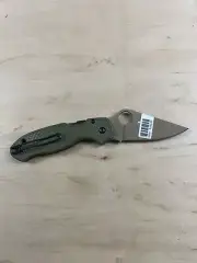 Spyderco REC Exclusive Para 3 LW - OD Green FRN - FDE PVD 204P *Factory 2nd*
