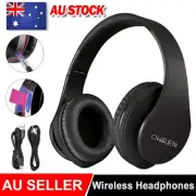 Wireless Headphones Bluetooth Earphones Headset Rechargeable with Mic AU Stock