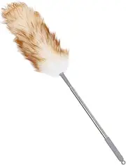 ARTSEWPLY Extendable Duster for Cleaning High Ceilings and Ceiling Fans Ergonomic Handle Washable Durable Design for Cobweb Removal and Furniture Dusting