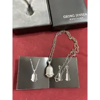 在飛比找蝦皮購物優惠-GEORG JENSEN 2007 銀石 年度項鍊 丹麥製 