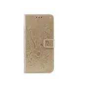For Galaxy A8 (2018) Butterflies Love Flowers Pattern Horizontal Flip Leather Case