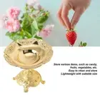 European Style Fruit Tray Metal Zinc Alloy Snack Nut Food Serving Storage Rack
