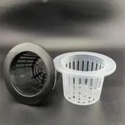 20 50Pcs Hydroponic colonization Mesh Pot Net Cup Basket plant grow holder Hydro