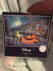CEACO, THOMAS KINKADE & DISNEY CHRISTMAS LODGE, 1000 PC, JIGSAW PUZZLE, NEW!