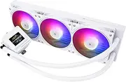 Thermalright FW360 SE ARGB White CPU AIO Cooler,PC 360 Specification Water Cooler System,IPS LCD Screen with 320 * 240 Resolution,for AM5,Intel LGA1700/1851,CPU Cooler Comes with 2-inch LCD Display
