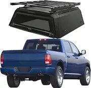 ATATNK Aluminum Lightweight Camper Hardtop Canopy Truck Tonneau Cover Seal Pickup Canopy Compatible for Dodge Ram 1500 Exterior Ram 1500 5.7 Feet Bed Caps