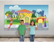 Amscan The Wiggles Party Scene Setter Back Drop