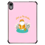 iPad mini (6th gen) iPad Impact Case Cat in the Garden