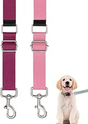 Ylnailky Pet Grooming Loops for Dogs, 2 Pack Pet Grooming Table Extension Straps, Nylon Restraint Rope, Trimming Supplies, Stable Ring Extender for Salons, Clinics, Home, Outdoor, Indoor