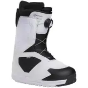 NEW!! 2025 Mens Nidecker Cascade Snowboard Boots-White-Sz 7.5