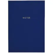 Otto A5 Colour Block Notebook 160 Pages Navy Blue