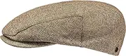 WEROR-438.1 Men's Flat Cap Peaked Cap with Peak - Cap with Cotton Lining - Summer/Winter