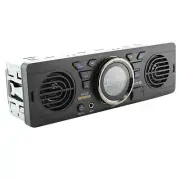 1Din Car FM Stereo Radio MP3 Audio Player Dual Speaker Bluetooth LCD USB SD AUX