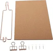Operitacx Framed Cork Board Office Desk Bulletin Board for Pictures Photo Display
