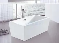 在飛比找Yahoo奇摩購物中心優惠-【麗室衛浴】BATHTUB WORLD 造型壓克力獨立缸 L