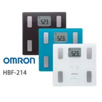 在飛比找蝦皮購物優惠-OMRON 歐姆龍 HBF-214 體重體脂計 白色 公司貨