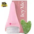 Icyme Ice Roller for Face Women and Gua Sha Facial Tool Set, Ice Face Roller Red