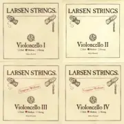 Larsen Original 4/4 Cello Set, Medium Gauge, Authorized Dealer