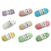 Glow Yarn Polyester Luminous Chunky Knitting Wool Yarn for Knitting