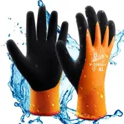 Gardening Gloves for Women Men,Waterproof Garden Gloves for Weed Pulling Digg...