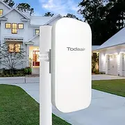 Outdoor WiFi Extender，WiFi Booster | AI Watchdog | Repeater&AP Mode｜IP65 Weatherproof | Up to 1200Mbps Dual Band WiFi Repeater | Covers Up to Least 3440 Sq. ft and 30 Devices