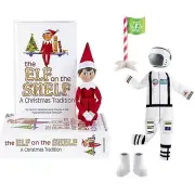 The Elf on the Shelf: A Christmas Tradition Boy Scout Elf (Blue Eyed) with Claus