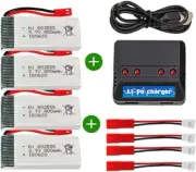 3.7V 25C 800mah Li-po LiPo Battery 802555 JST For SYMA X5C X5SC X5SW RC Drone