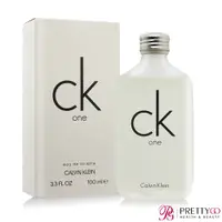 在飛比找蝦皮商城優惠-Calvin Klein CK ONE中性淡香水(100ml