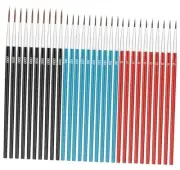 Tiny Detail Paint Brushes 30 Pcs Micro Paint Brushes Fine Tips with 3 Size