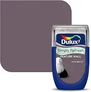 [Dulux] Simply Refresh Feature Wall Matt Emulsion Paint - Acai Berry - 30ML, Tester, 5569257