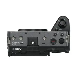 限時★.. Sony Cinema Line FX3 單機身 全片幅電影機 4K 120fps 輕巧 入門 攝影機 數位相機 ILME-FX3 公司貨 保固24個月 SONY-ILME-FX3【全館點數5倍送】【APP下單最高8%點數回饋】