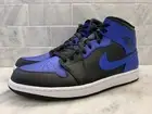 Nike Jordan 1 Hyper Royal Sz 11.5 UNC Neutral grey off white bred panda blue 11