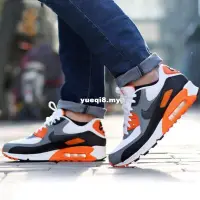 在飛比找蝦皮購物優惠-爆火跑鞋 男士 AIR MAX 90 ESSENTIAL 透