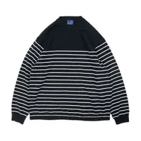 在飛比找蝦皮商城優惠-CentralPark.4PM "Knit Striped 