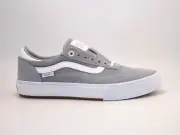Vans Men's Gilbert Crocket Pro High Rise Grey Canvas Suede shoes Size 7.5 NEW