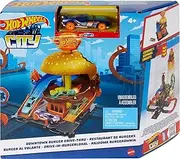 Hot Wheels Mattel - City Burger Blitz Playset