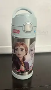 Thermos Funtainer Water Bottle with Straw - 12oz DISNEY FROZEN Stainless Steel