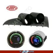 Gauge Pod for Ford Falcon BA BF + Tacho + Volt LED Gauges