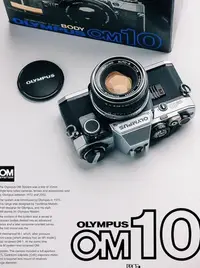 在飛比找Yahoo!奇摩拍賣優惠-奧林巴斯OM10 奧巴Olympus om10單反膠片機 實