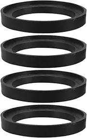 HEALLILY Car Audio Speakers Mounting Ring Spacers Set of 2 Car Speaker Spacer Rings Abs Plastic