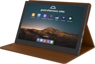 7 Inch Touch Screen IPS LCD Display, Mini HDMI Portable Monitor 1024X600 for Ras