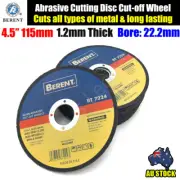 4.5" 115mm Cutting Disc Thin Angle Grinder Cut Off Wheel Metal Steel Flap