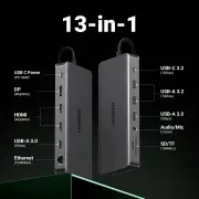 Ugreen Revodok Pro 313 13 in 1 USB-C Docking Station