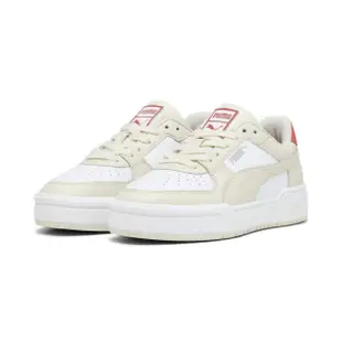 【PUMA】休閒鞋 運動鞋 板鞋 網球鞋型 女鞋 男鞋 CA Pro Classic 白米色 皮革(38019026)