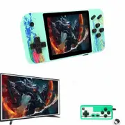 Gameboy Handheld Game Console Retro Gaming Console Preloaded 800 Classical Games Portable Gaming Player with 3.5" LCD Screen,Mini Arcade Electronic Toy Gifts for Boys Girls (Green)