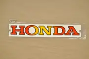 Vtg NOS Large Honda Motorcycle Decal Period Aftermarket Sticker 17 1/2" x 2 3/4"