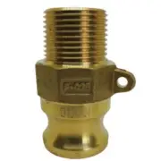 Dixon Cam & Groove Type F Adaptor x Male BSP Brass