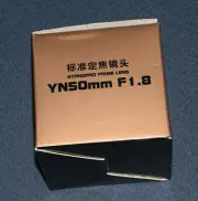 YONGNUO YN50MM f/1.8 Auto Focus Standard Lens for Canon EF DSLR CAMERA